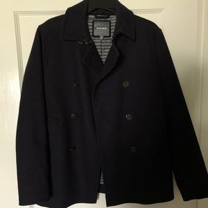 Bonobos Pea Coat Navy